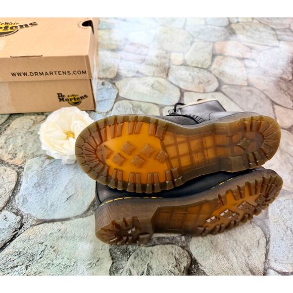 DR MARTENS FAUX FUR CLASSIC BOOTS - Picture 8 of 16